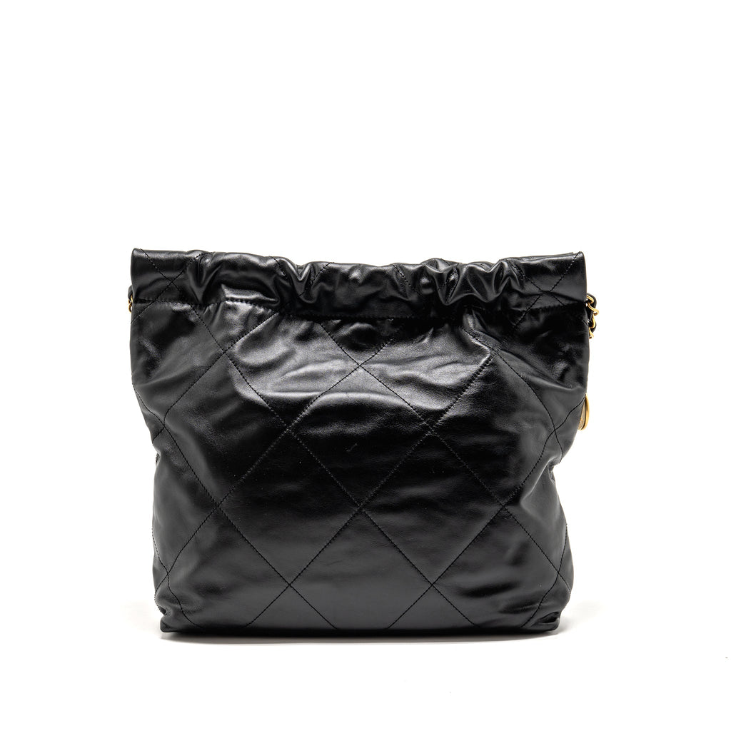 chanel-small-22-bag-gold-letter-shiny-calfskin-black-ghw-microchip-copy-1