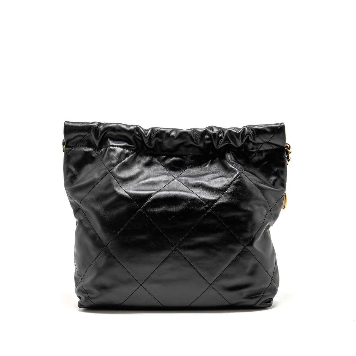 chanel-small-22-bag-gold-letter-shiny-calfskin-black-ghw-microchip-copy-1