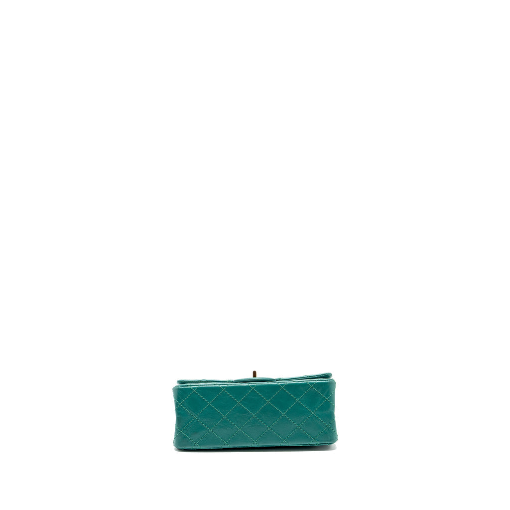 chanel-mini-2-55-reissue-flap-bag-calfskin-green-ghw