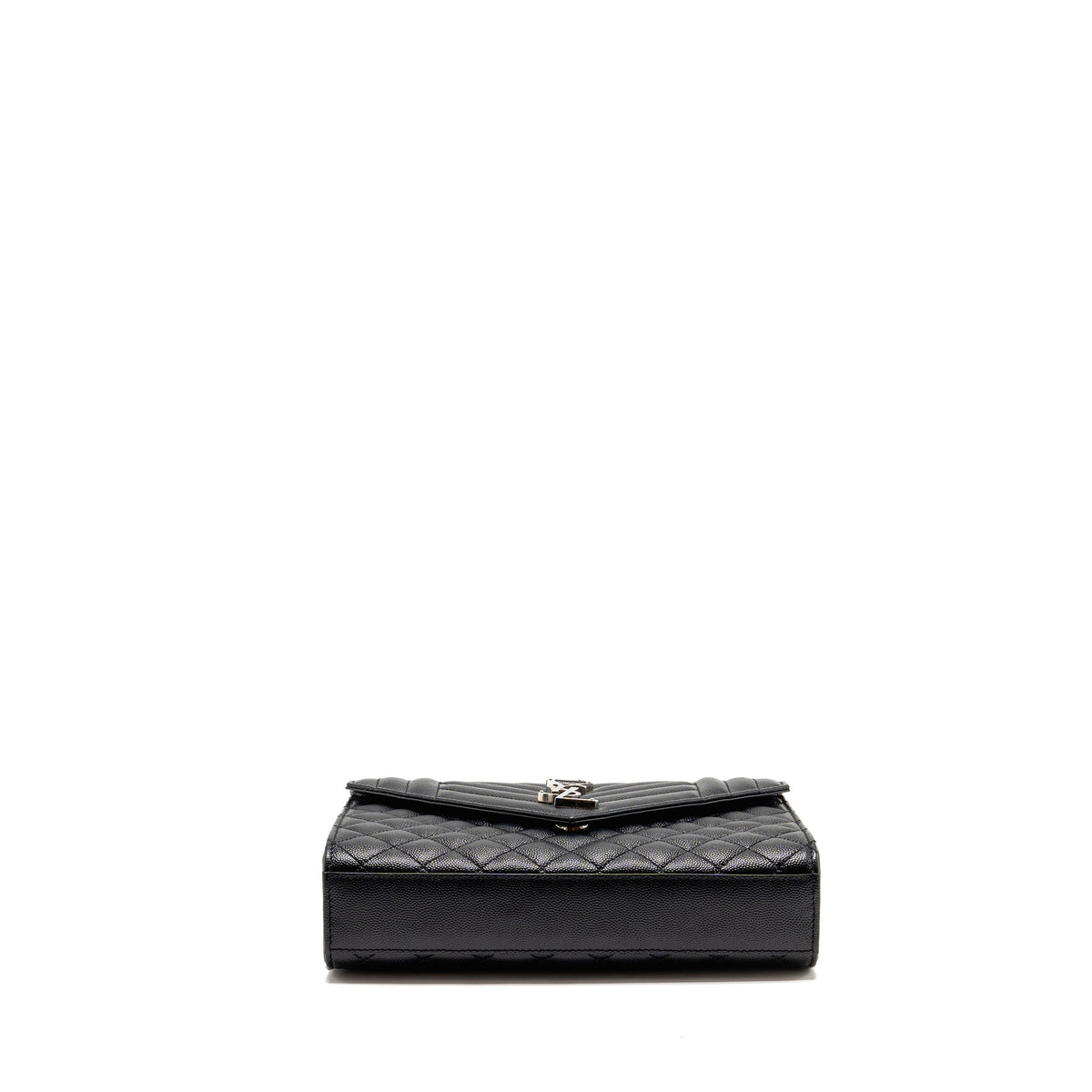 saint-laurent-ysl-medium-envelop-bag-grained-calfskin-black-shw