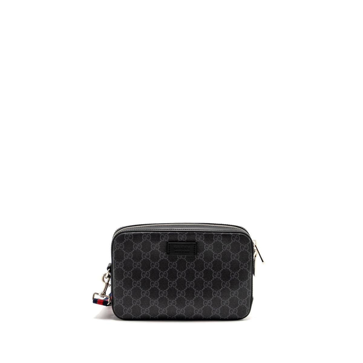 gucci-pouch-gg-supreme-canvas-black-shw