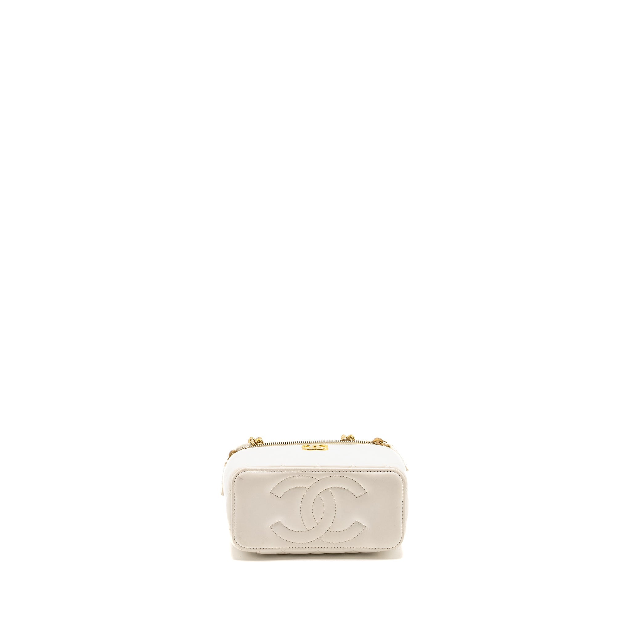 chanel-long-vanity-case-white