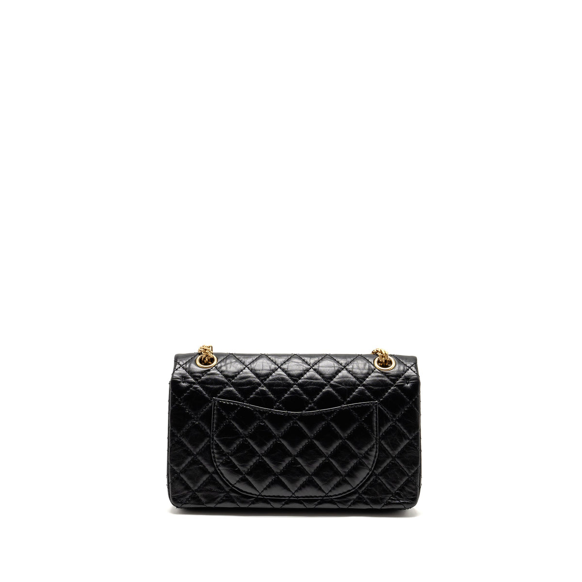 chanel-small-2-55-reissue-double-flap-bag-age-calfskin-black-ghw