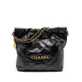 chanel-small-22-bag-gold-letter-shiny-calfskin-black-ghw-microchip-copy-1