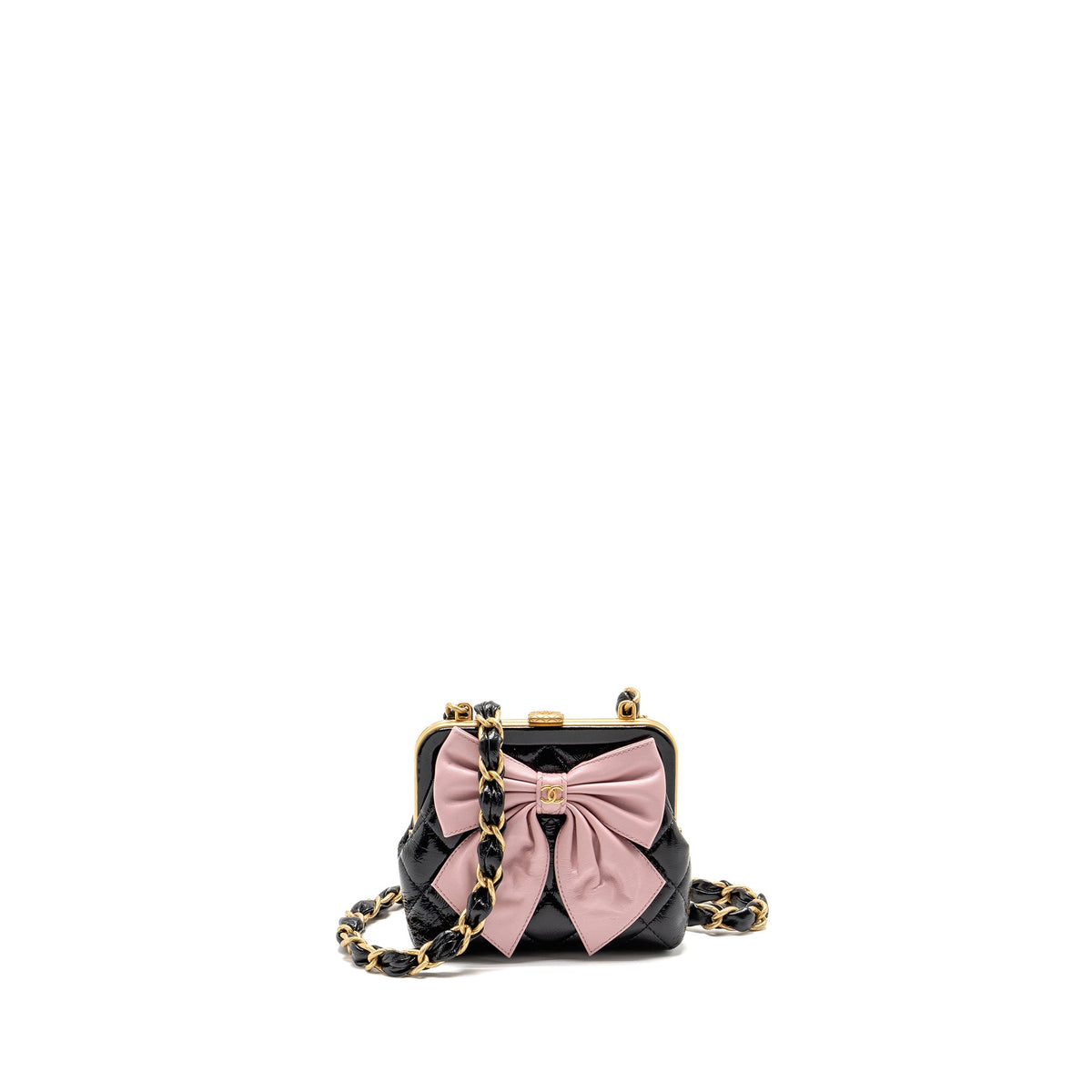 chanel-24a-bow-knot-clutch-with-chain-patent-crumpled-lambskin-shiny-lambskin-black-pink-ghw-microchip-copy