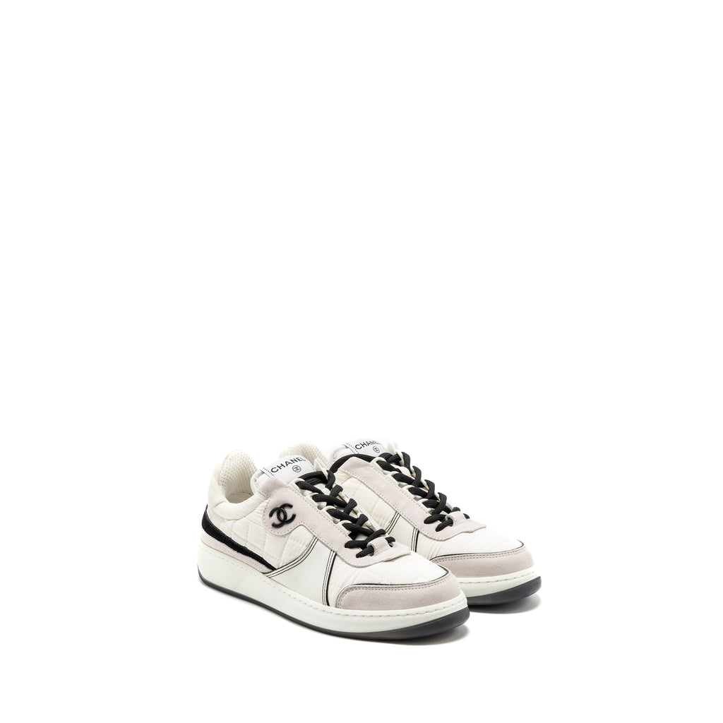 chanel-size-38-23c-sneakers-multicolour-black-white-light-grey