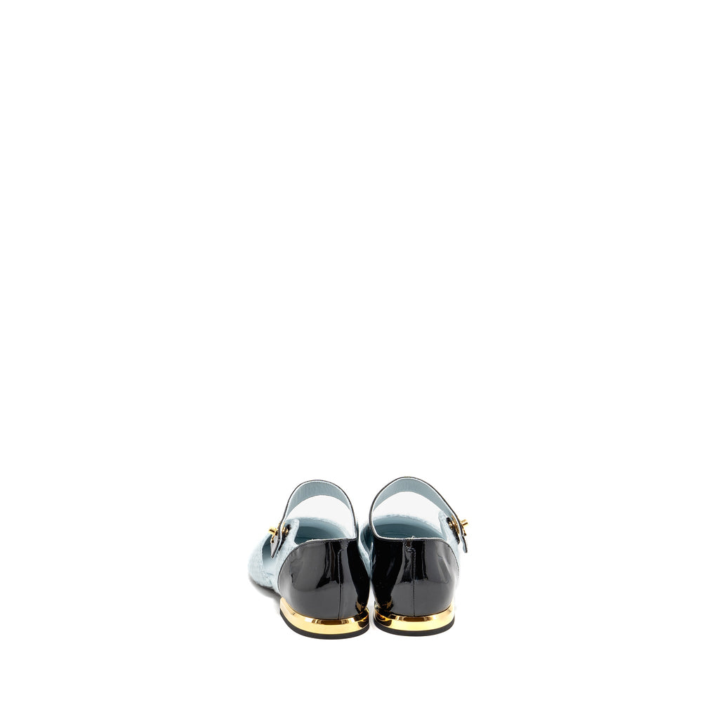 chanel-size-39-21k-ballerinas-flat-shoes-tweed-patent-calfskin-light-blue-black-ghw-copy