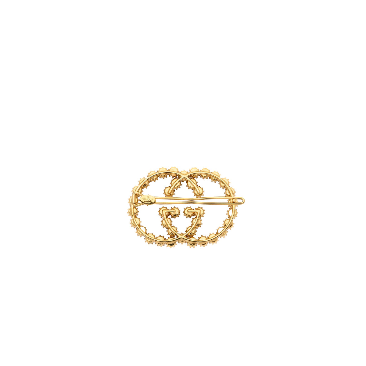 gucci-gg-logo-hair-clip-pearl-ghw-1