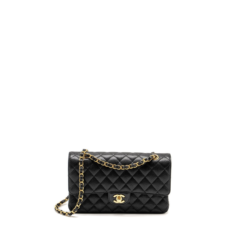 chanel-medium-classic-double-flap-bag-caviar-black-ghw-25