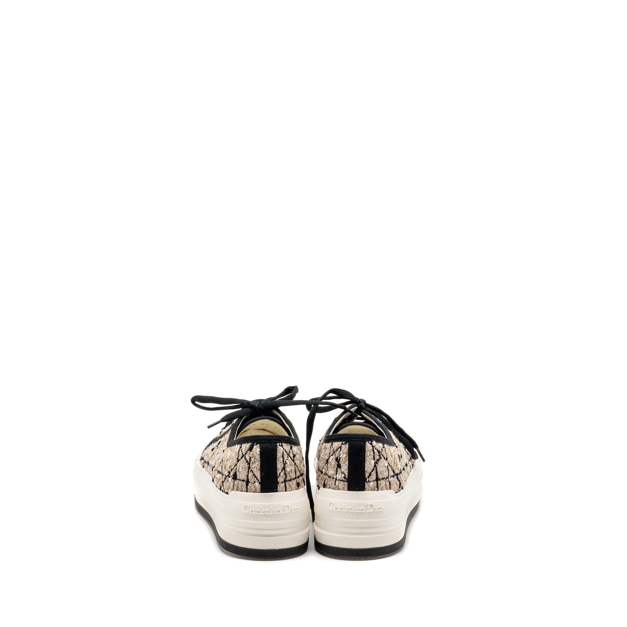 dior-size-37-5-walk-n-dior-platform-sneaker-tweed-leather-beige-black