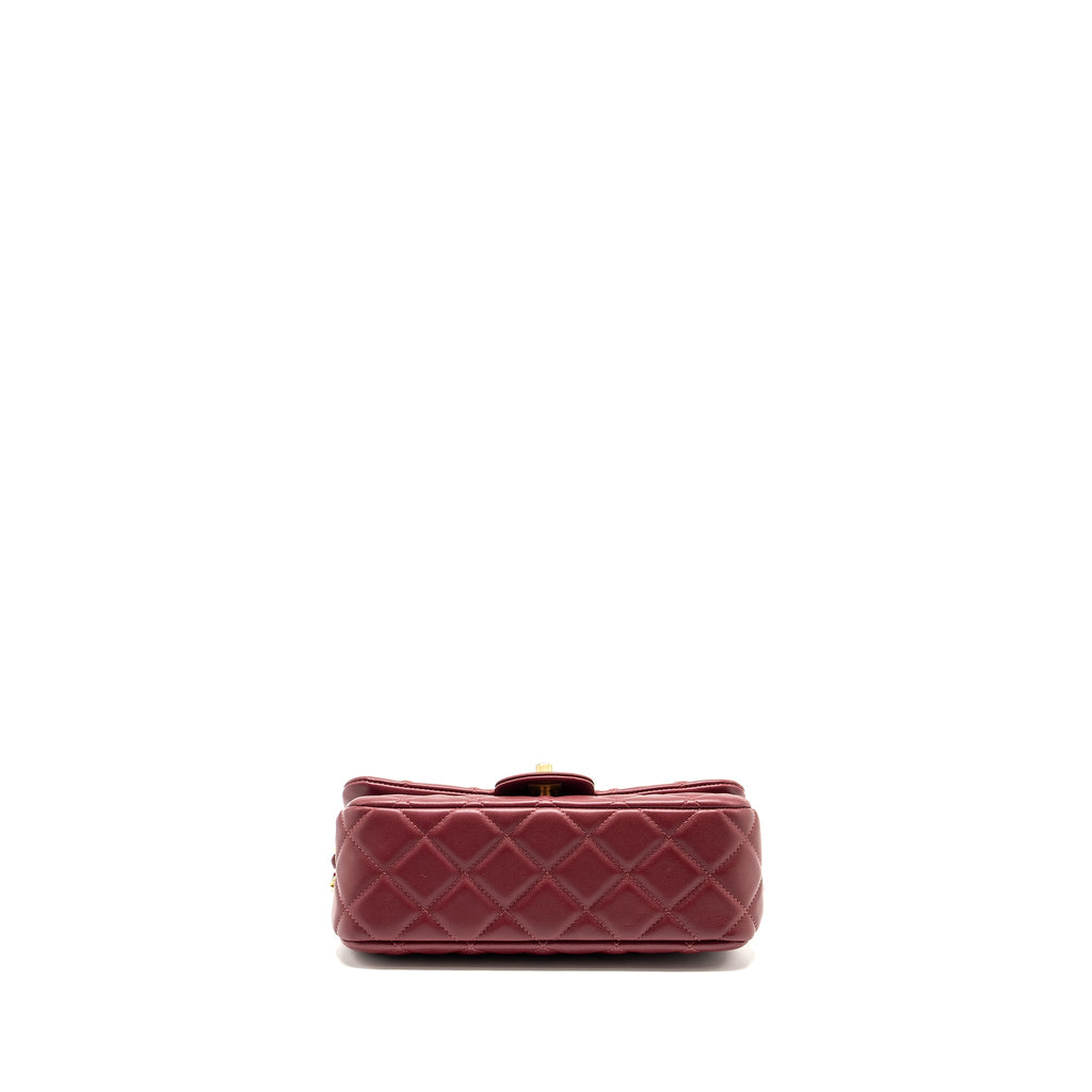 chanel-lady-handle-bag-lambskin-burgundy-ghw-microchip