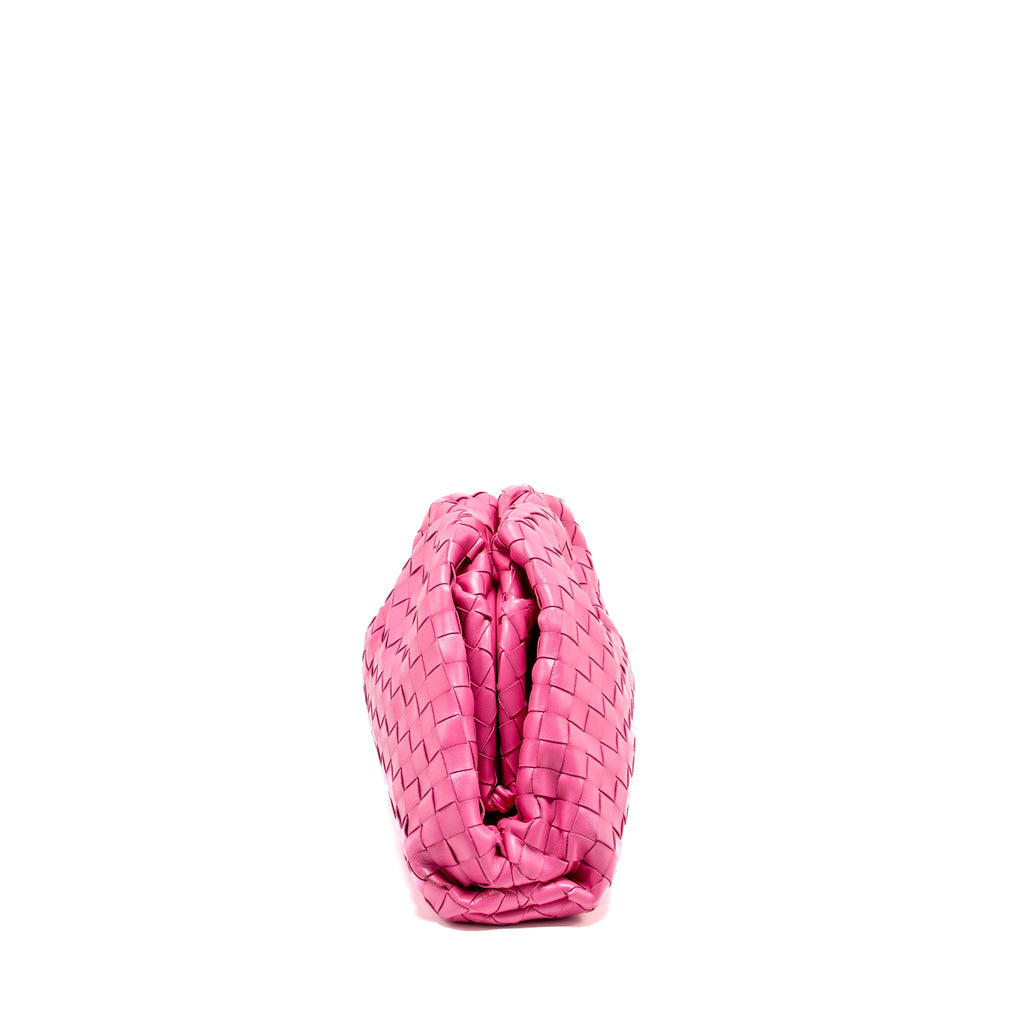 bottega-veneta-intrecciato-pouch-leather-pink-shw
