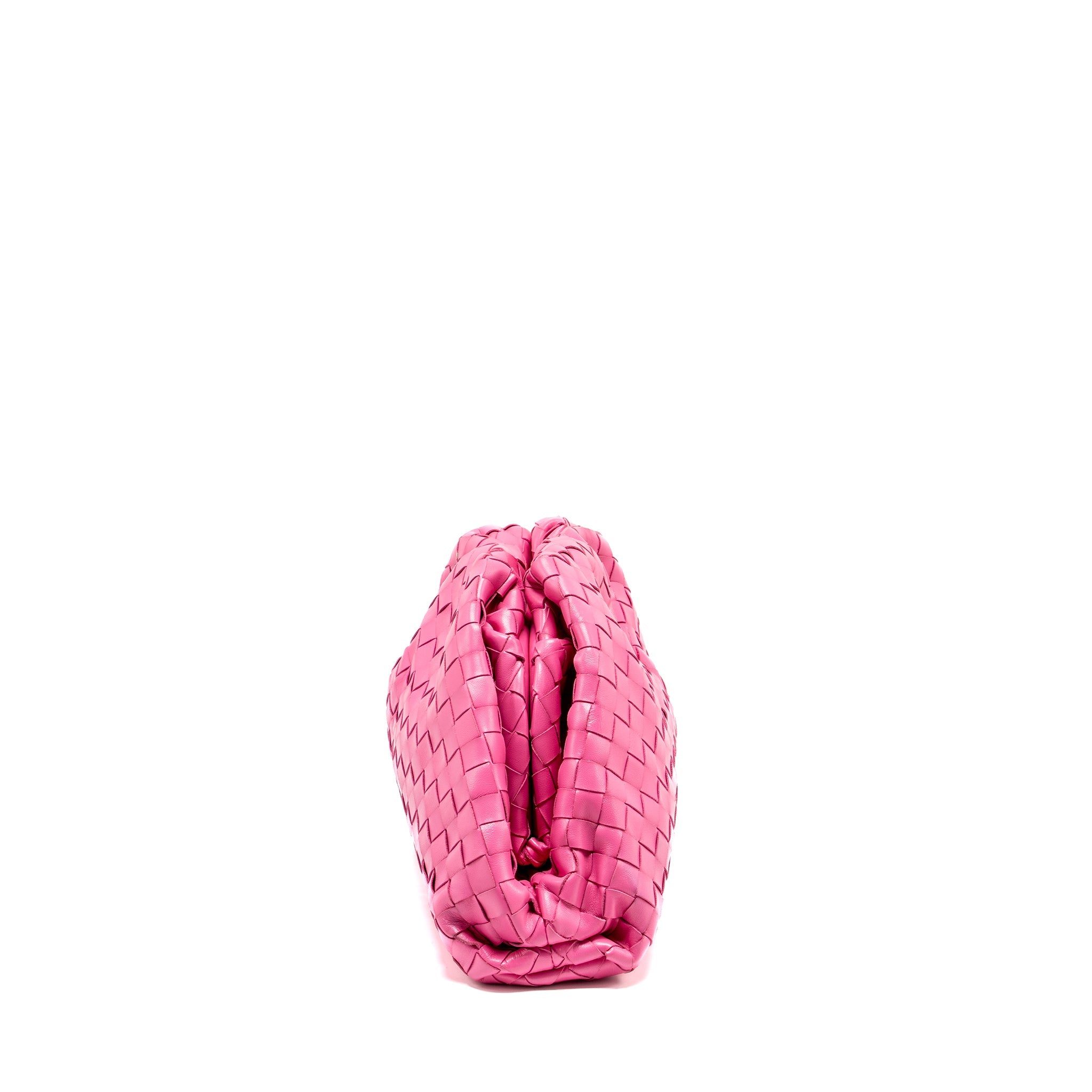 bottega-veneta-intrecciato-pouch-leather-pink-shw