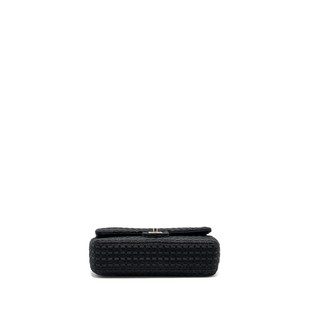 chanel-medium-classic-double-flap-bag-tweed-black-shw