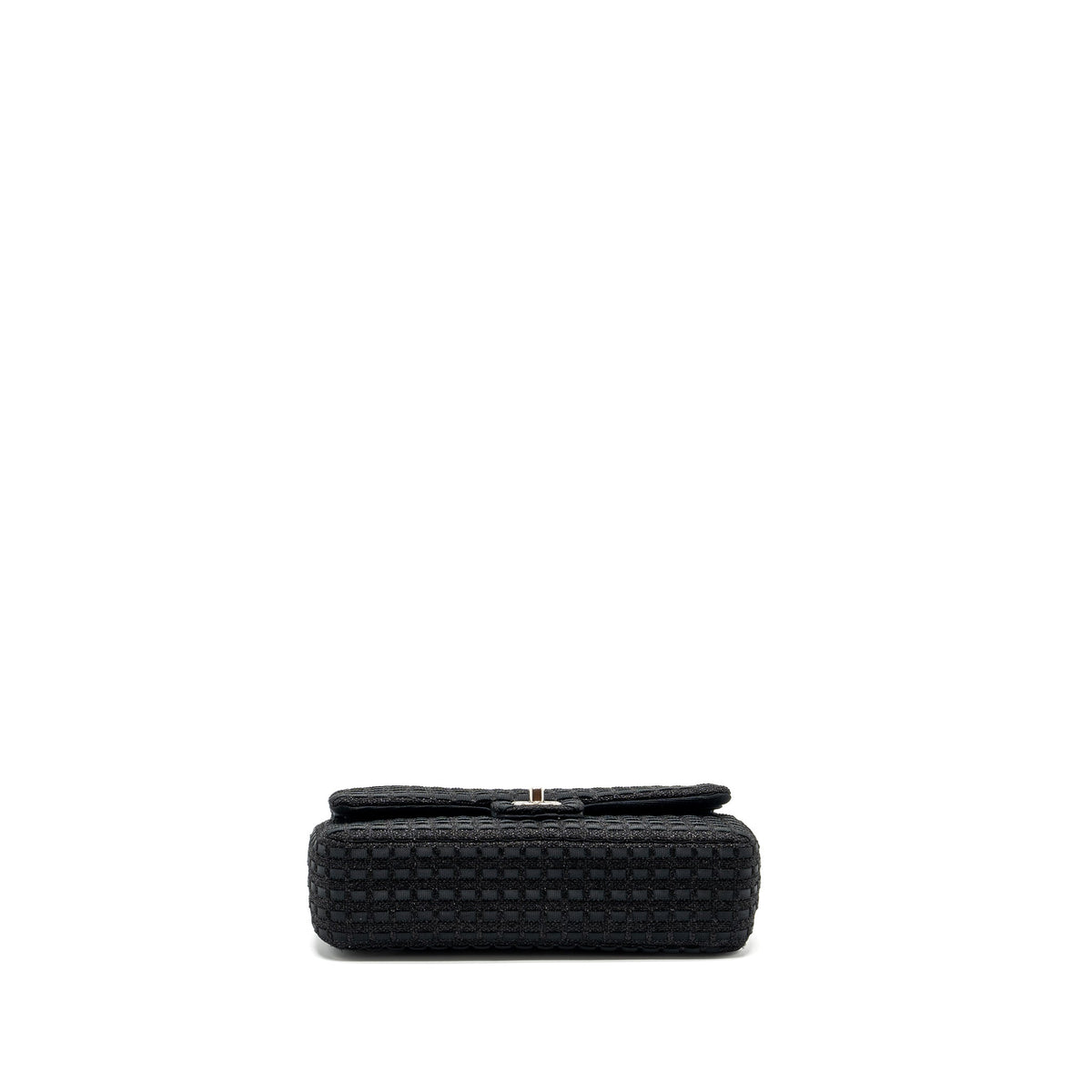 chanel-medium-classic-double-flap-bag-tweed-black-shw
