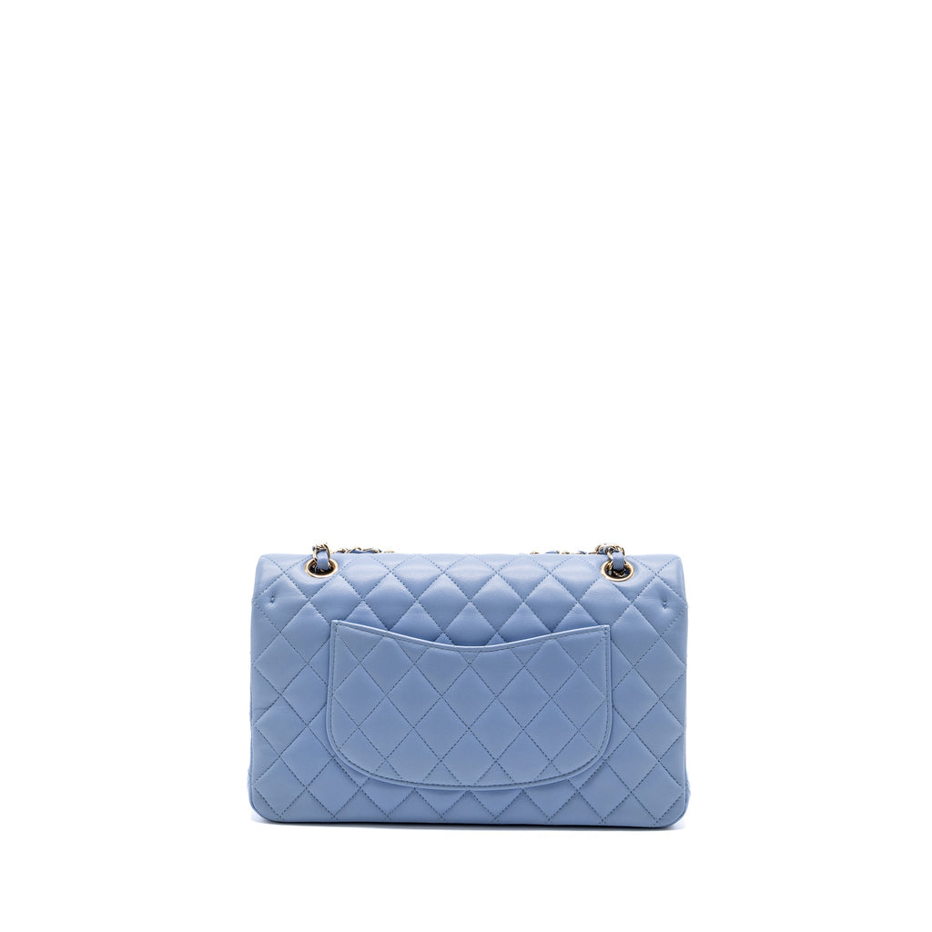 chanel-medium-classic-double-flap-bag-lambskin-light-blue-lghw