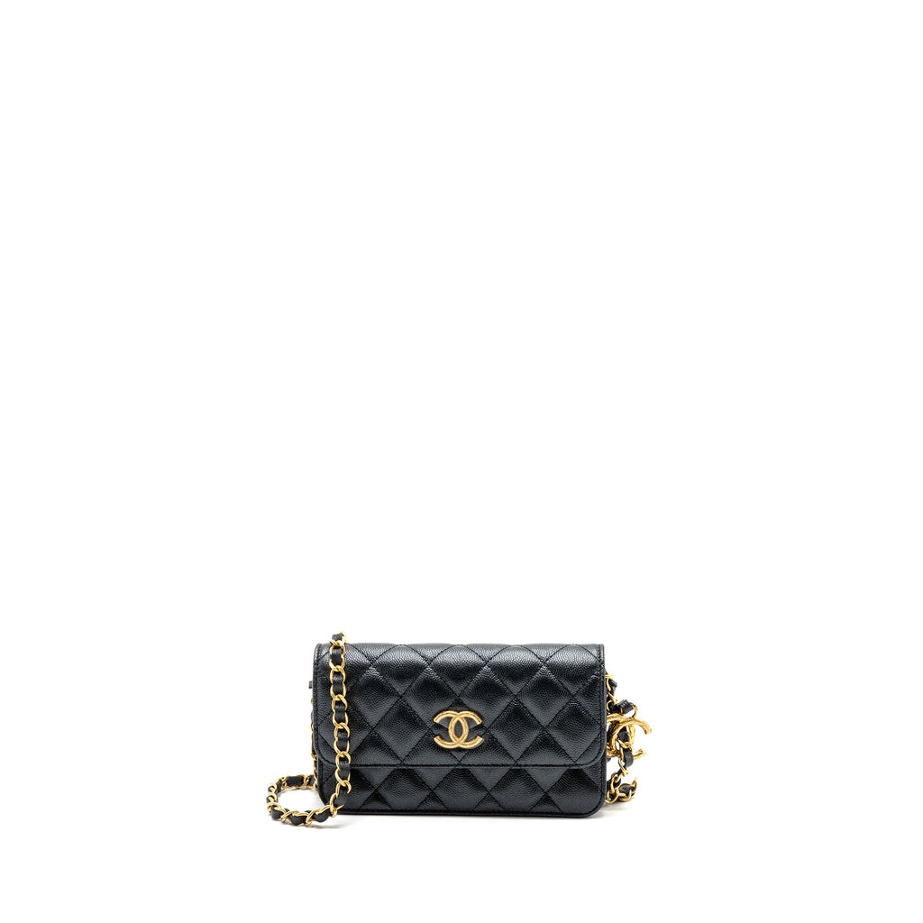 chanel-mini-flap-bag-with-adjustable-chains-caviar-black-ghwmicrochip