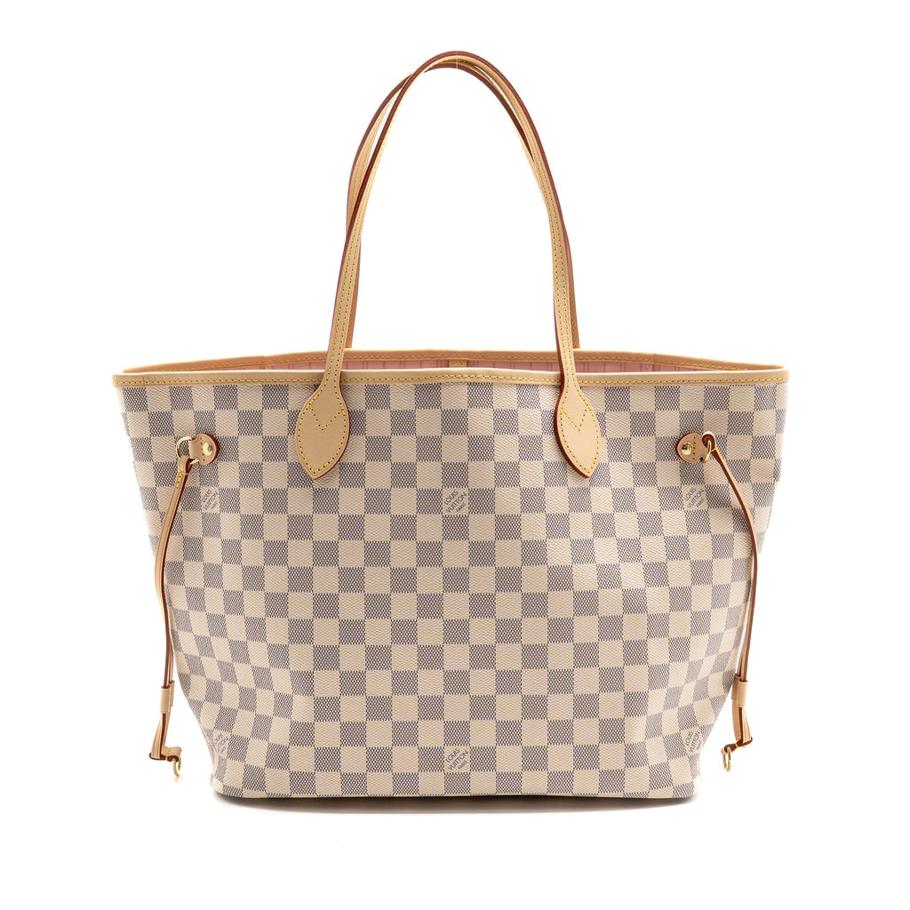 louis-vuitton-neverfull-mm-damier-azur-canvas-rose-ballerine-ghw-1
