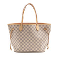 louis-vuitton-neverfull-mm-damier-azur-canvas-rose-ballerine-ghw-1