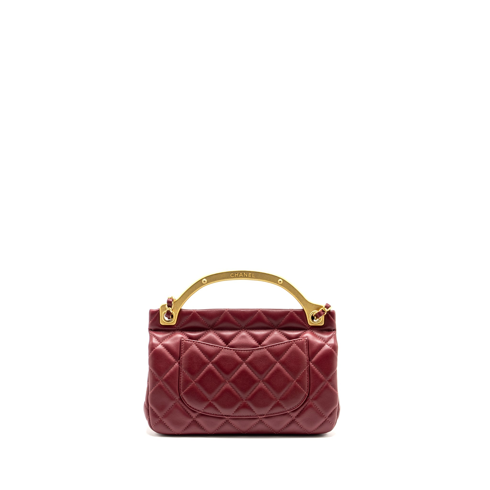 chanel-lady-handle-bag-lambskin-burgundy-ghw-microchip