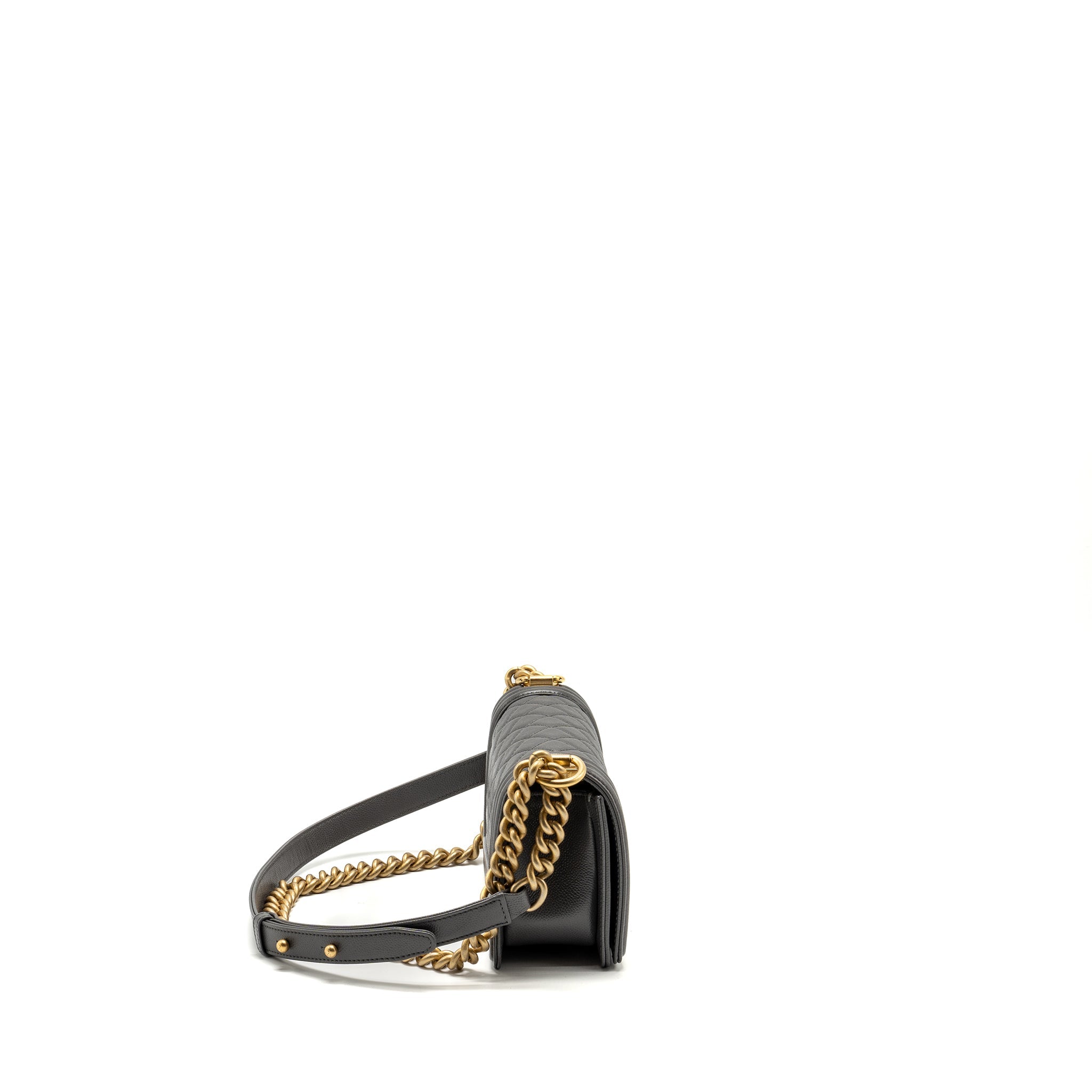 chanel-small-boy-bag-caviar-dark-grey-ghw-microchip-copy
