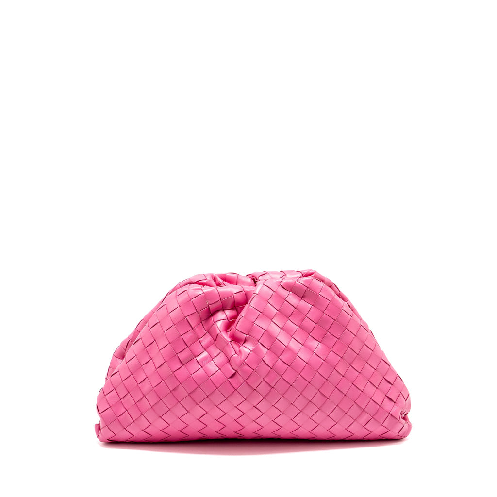 bottega-veneta-intrecciato-pouch-leather-pink-shw