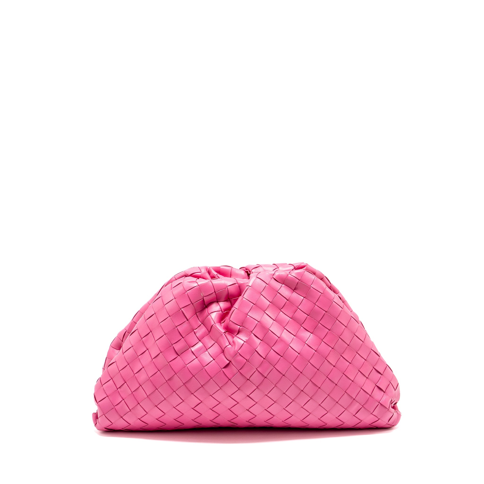 bottega-veneta-intrecciato-pouch-leather-pink-shw