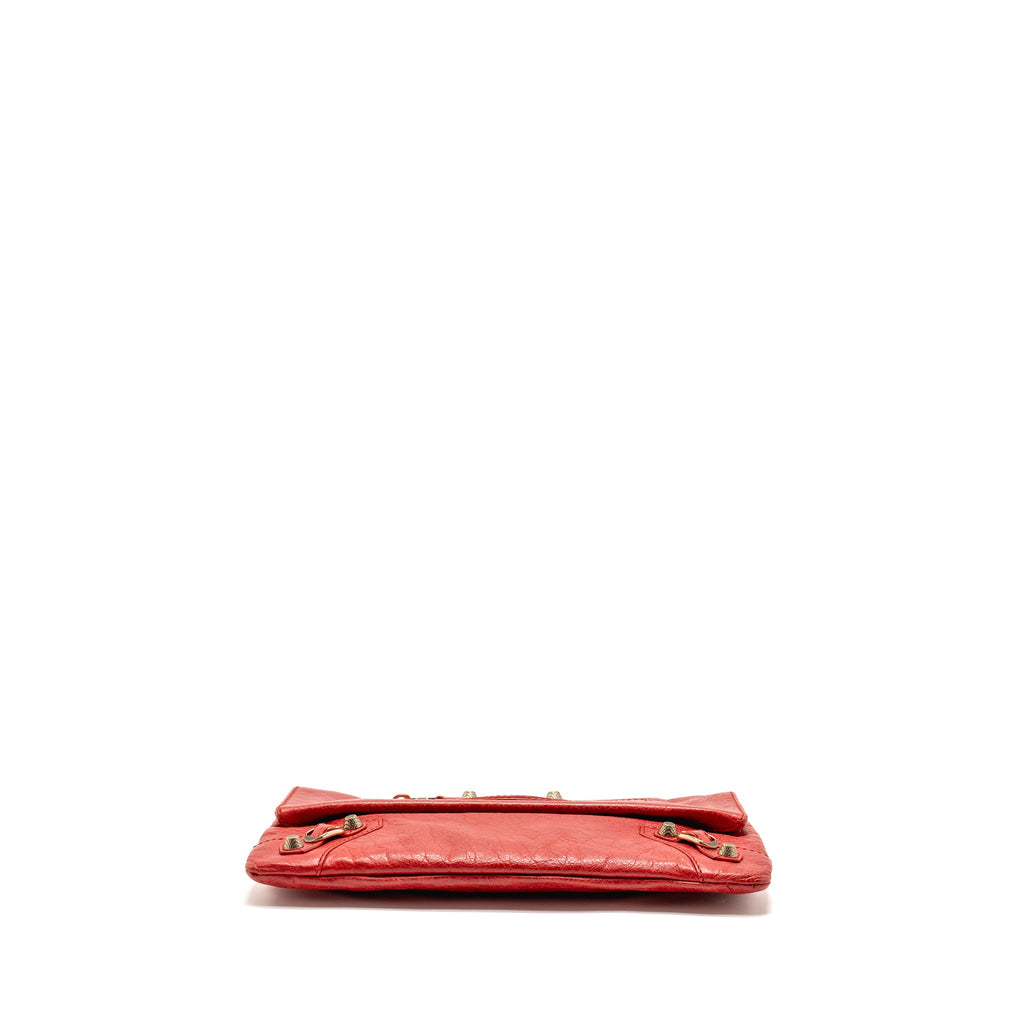 balenciaga-city-fold-clutch-leather-red-ghw