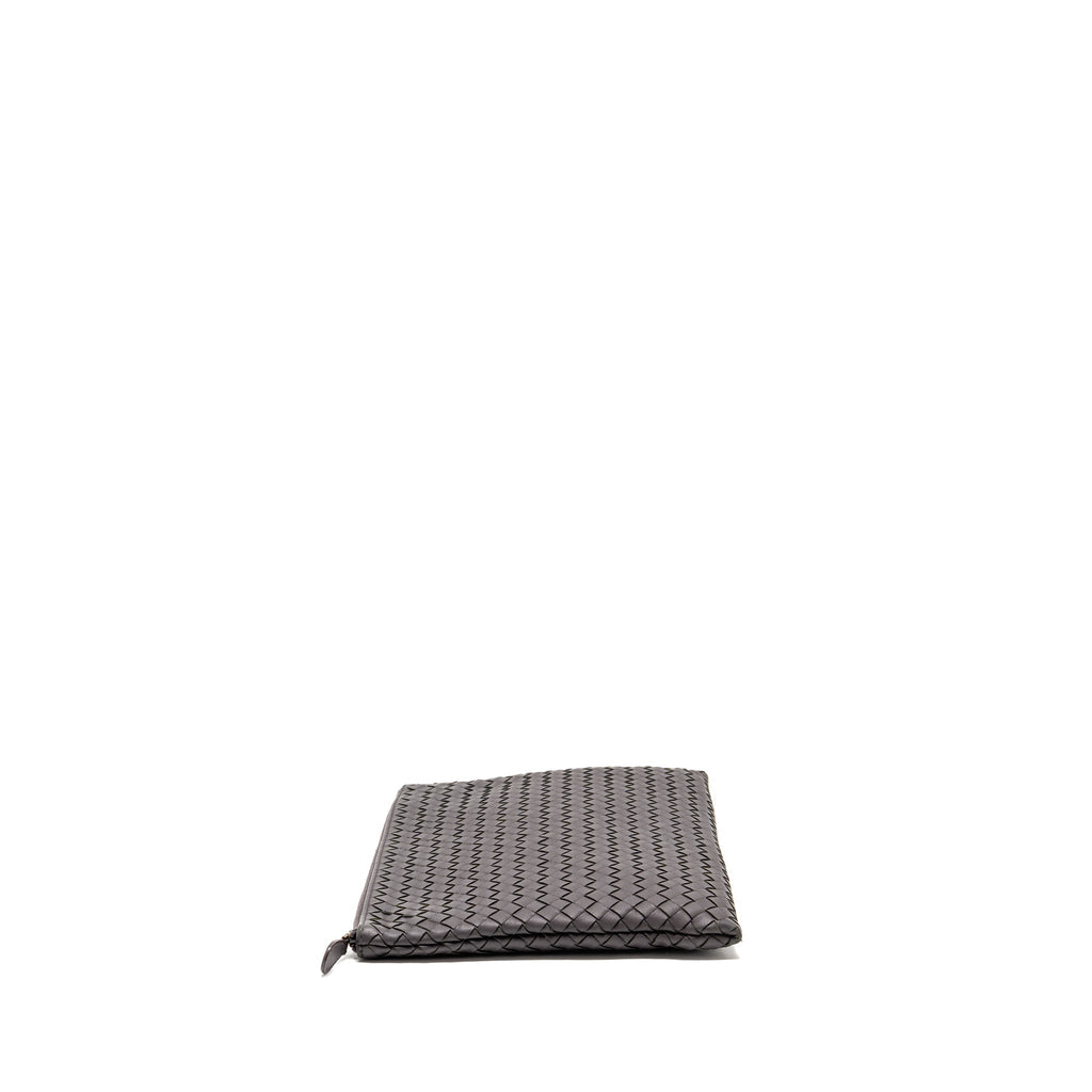 bottega-veneta-intrecciato-clutch-leather-brown-shw