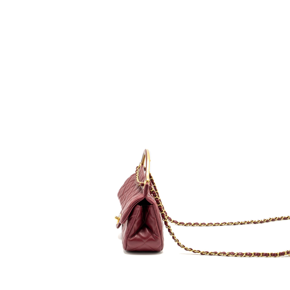 chanel-lady-handle-bag-lambskin-burgundy-ghw-microchip