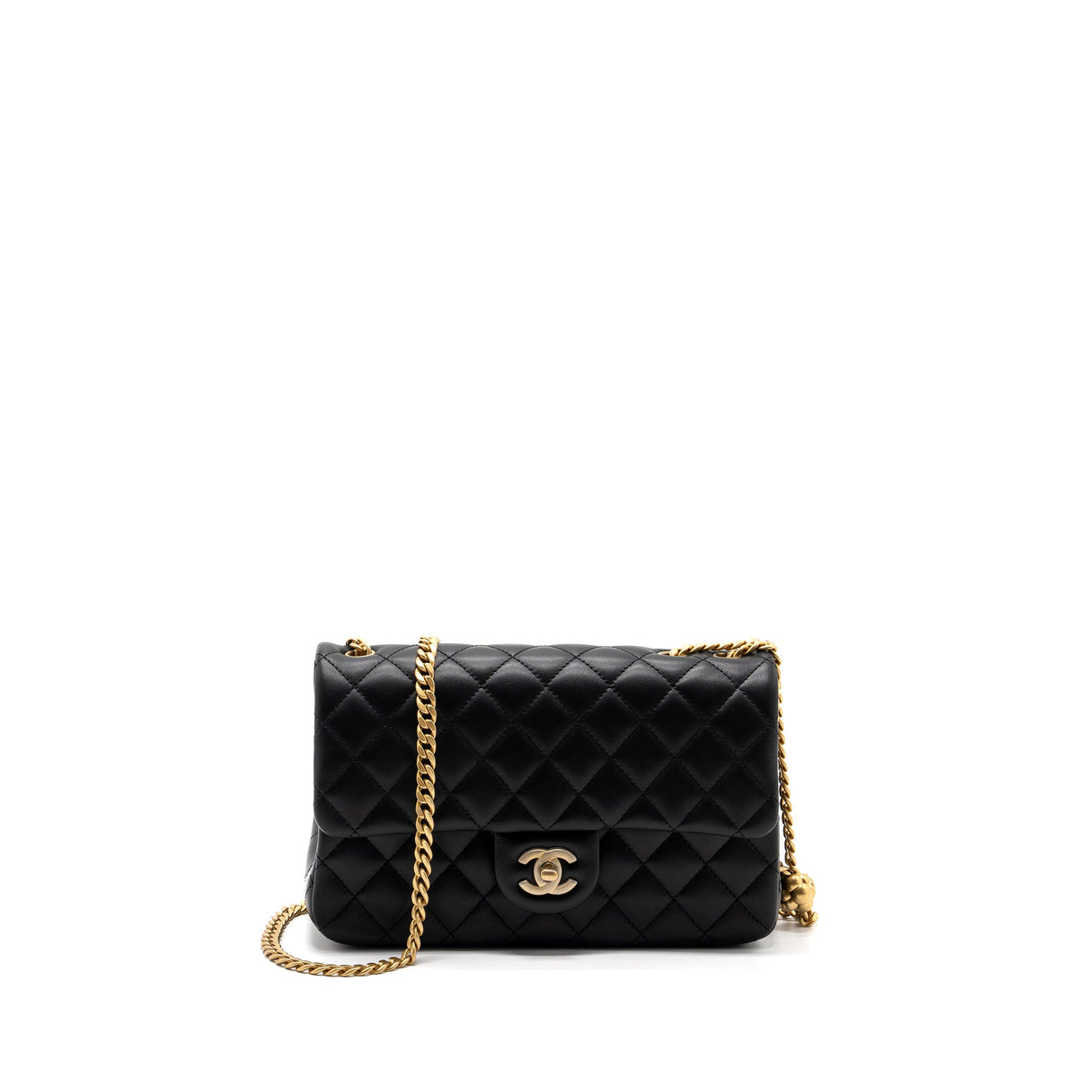 chanel-23s-camellia-chain-flap-bag-lambskin-black-ghw-microchip