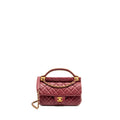 chanel-lady-handle-bag-lambskin-burgundy-ghw-microchip