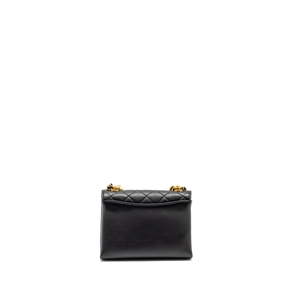 chanel-seasonal-flap-bag-giant-chain-handle-with-pearl-calfskin-black-brush-ghw-microchip