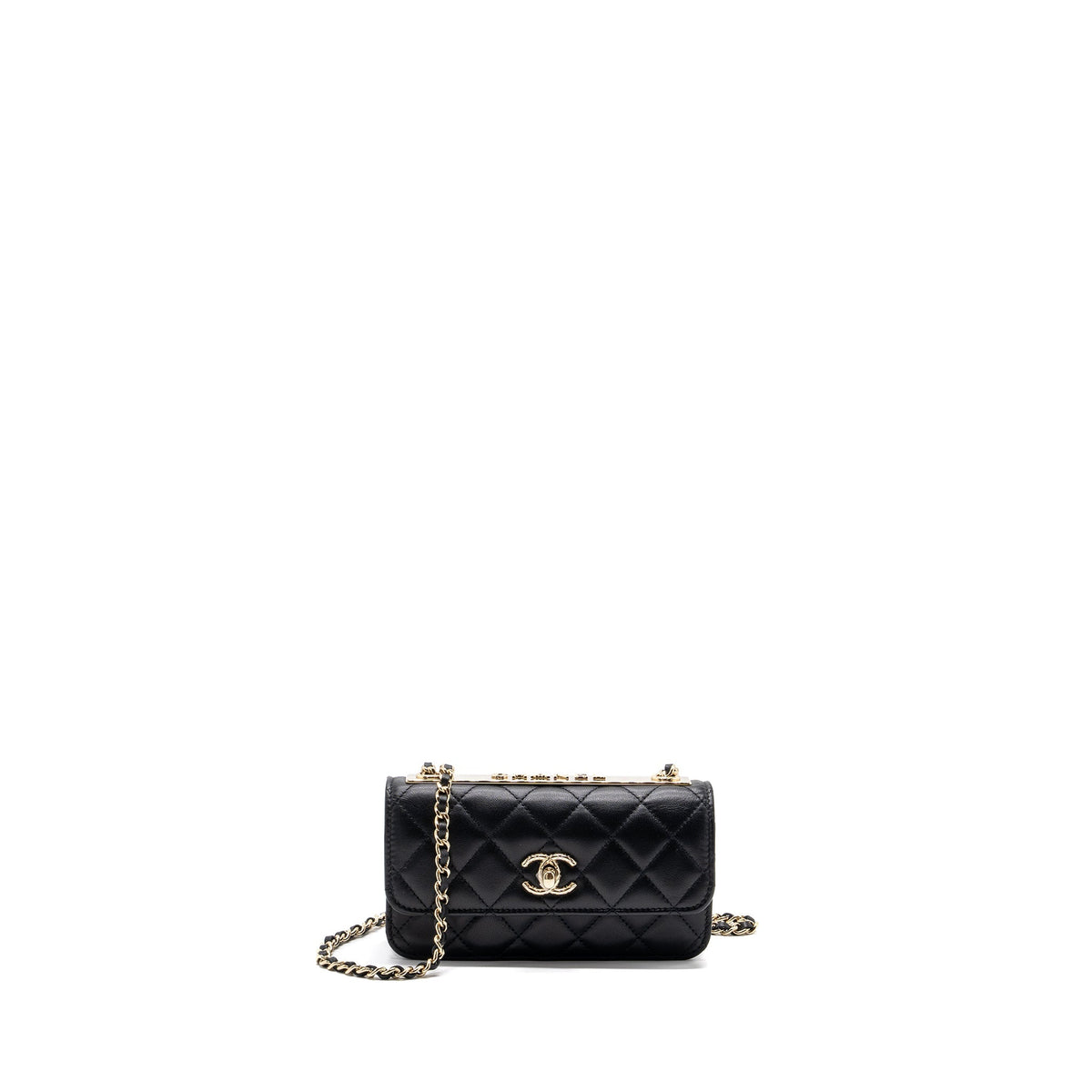chanel-mini-trendy-cc-wallet-on-chain-lambskin-black-lghw-microchip-copy-1