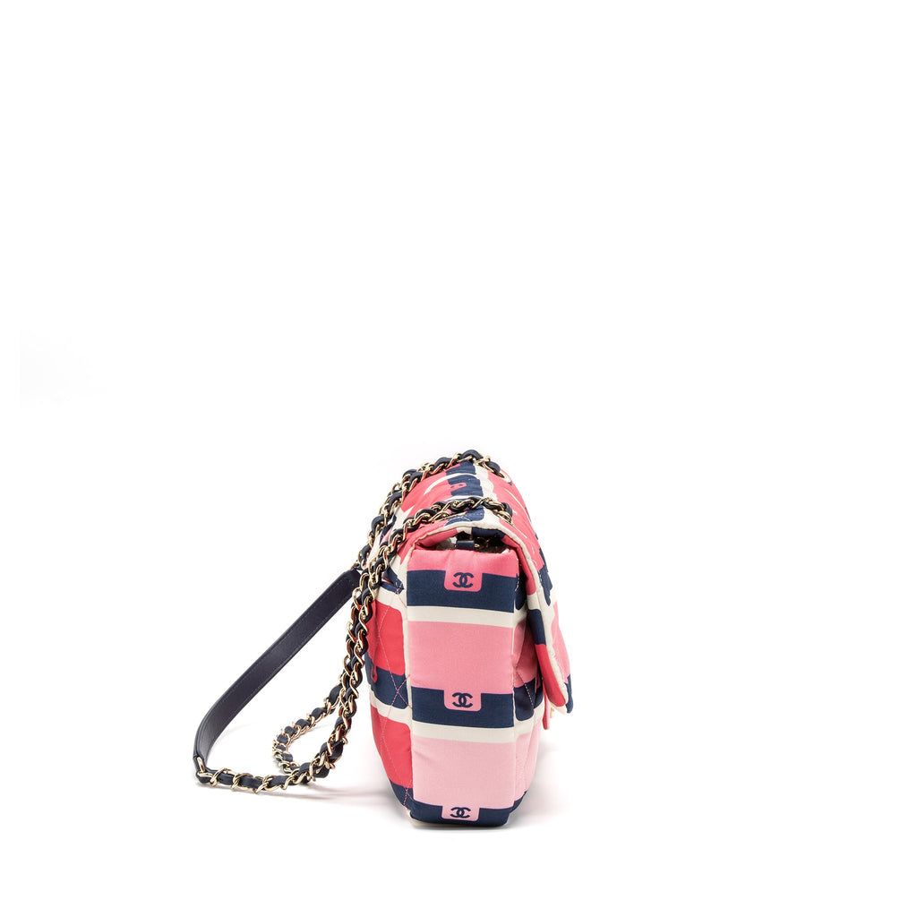 chanel-cc-logo-printed-flap-bag-multicolour-lghw-microchip