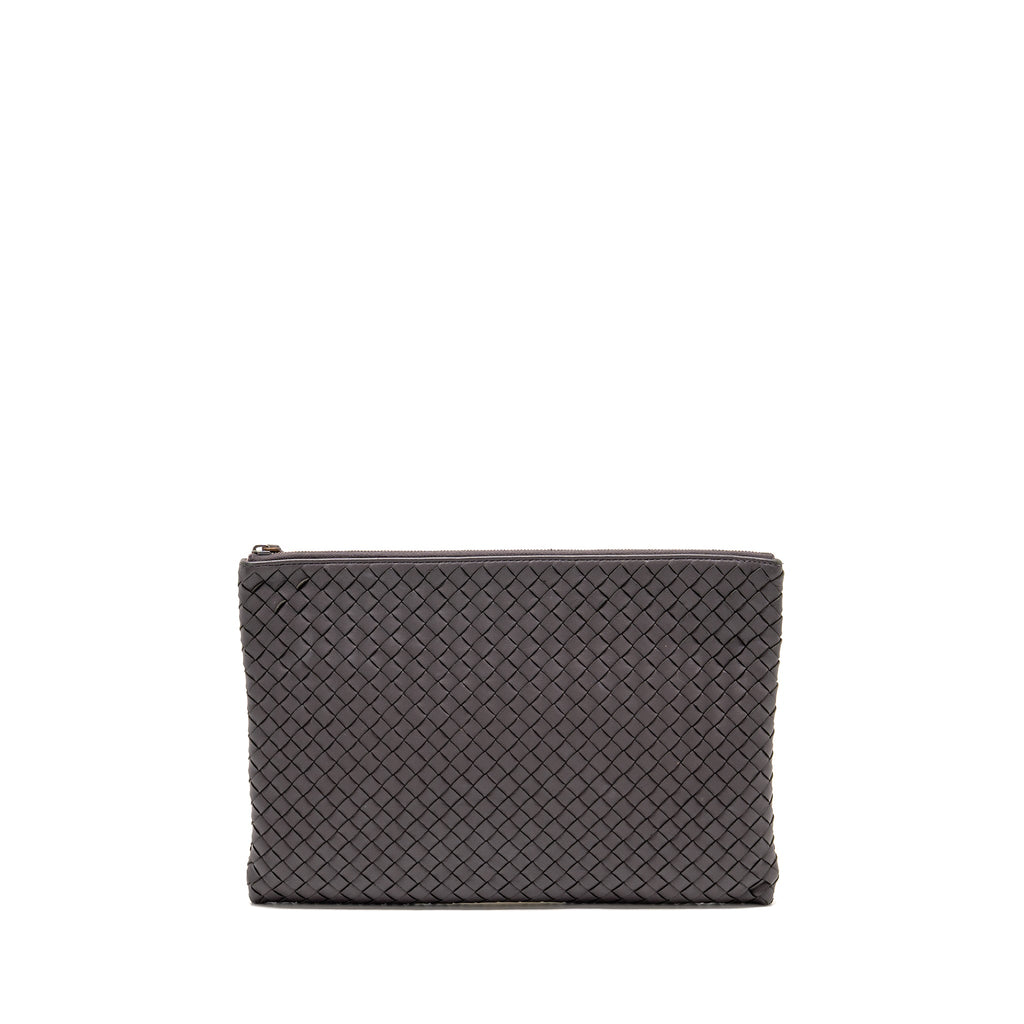 bottega-veneta-intrecciato-clutch-leather-brown-shw