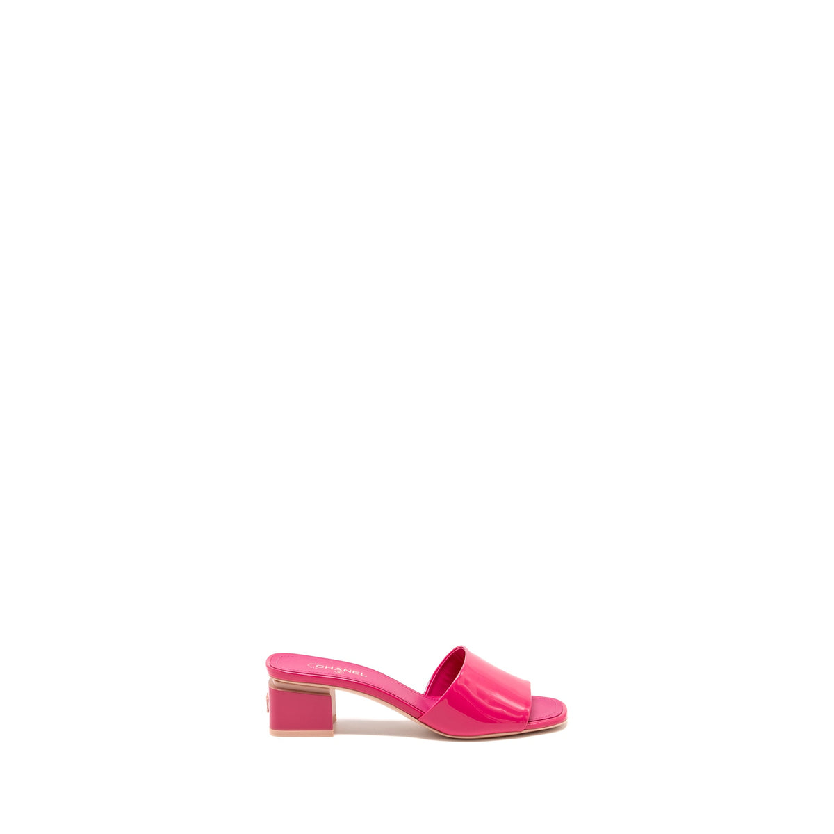 chanel-size-37-sandals-patent-leather-pink