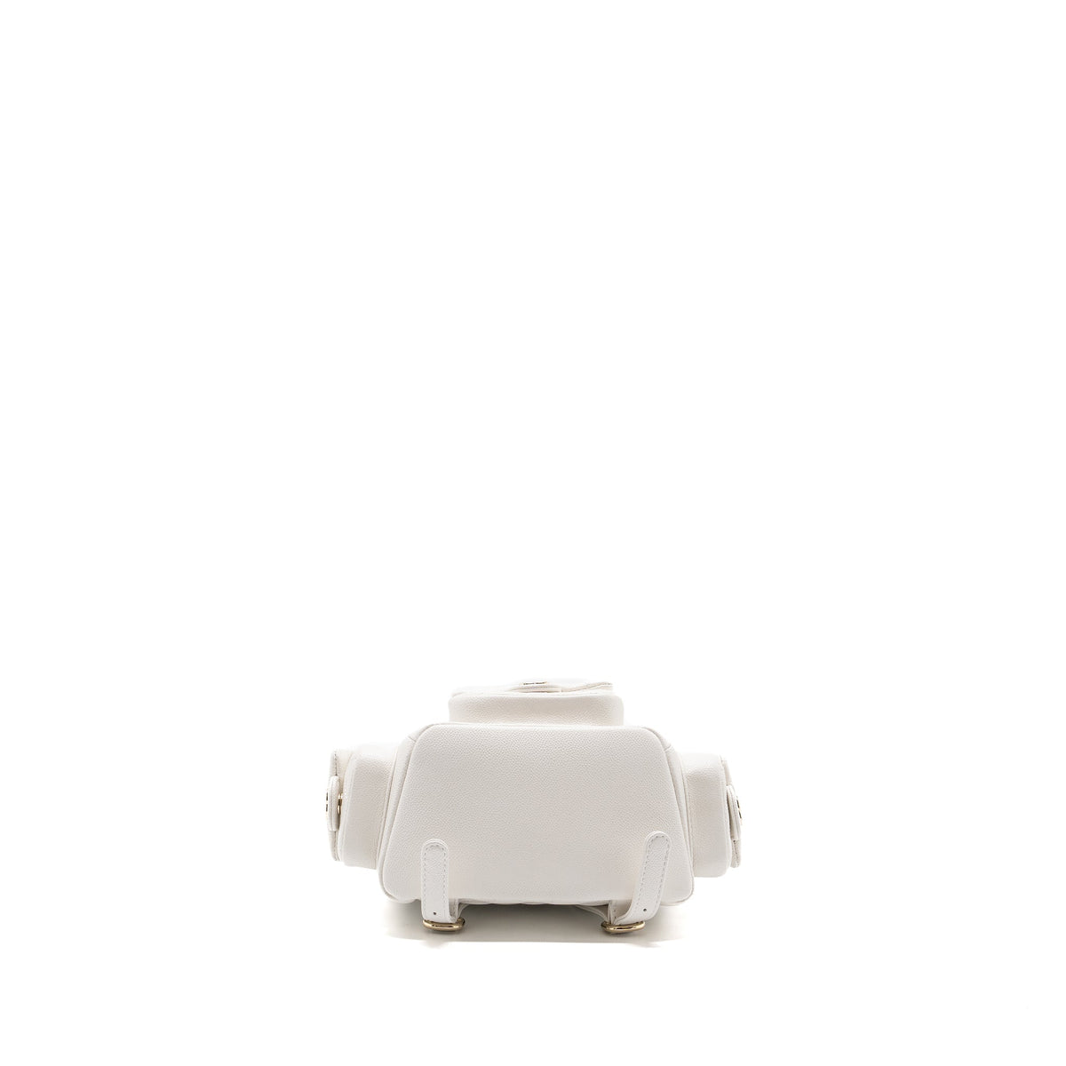 copy-of-chanel-23k-triple-pocket-mini-backpack-caviar-white-lghwmicrochip