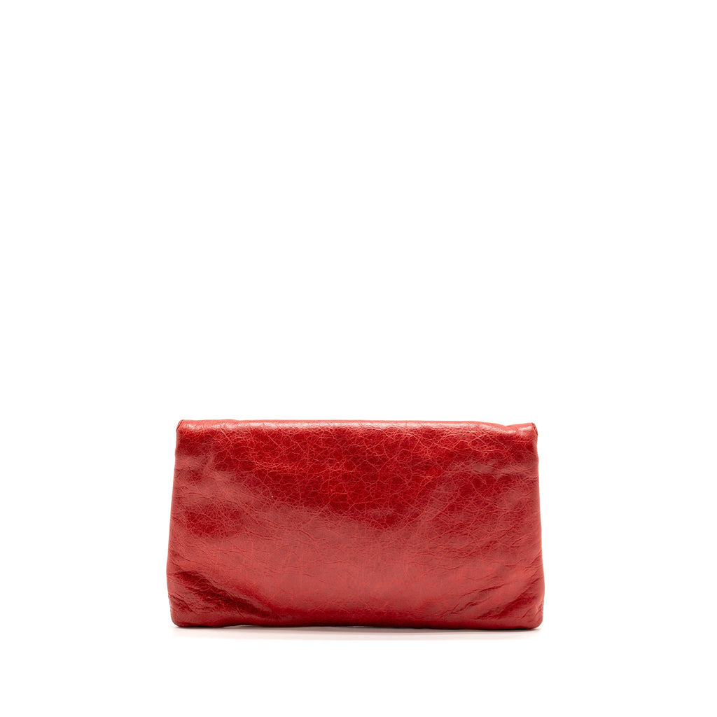 balenciaga-city-fold-clutch-leather-red-ghw