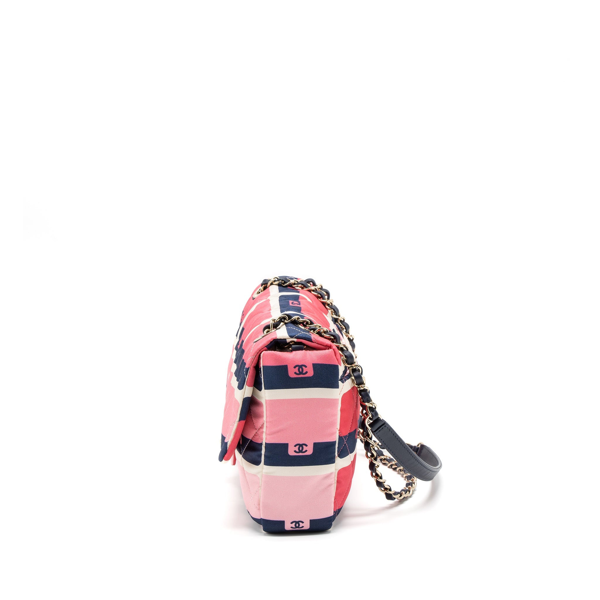 chanel-cc-logo-printed-flap-bag-multicolour-lghw-microchip