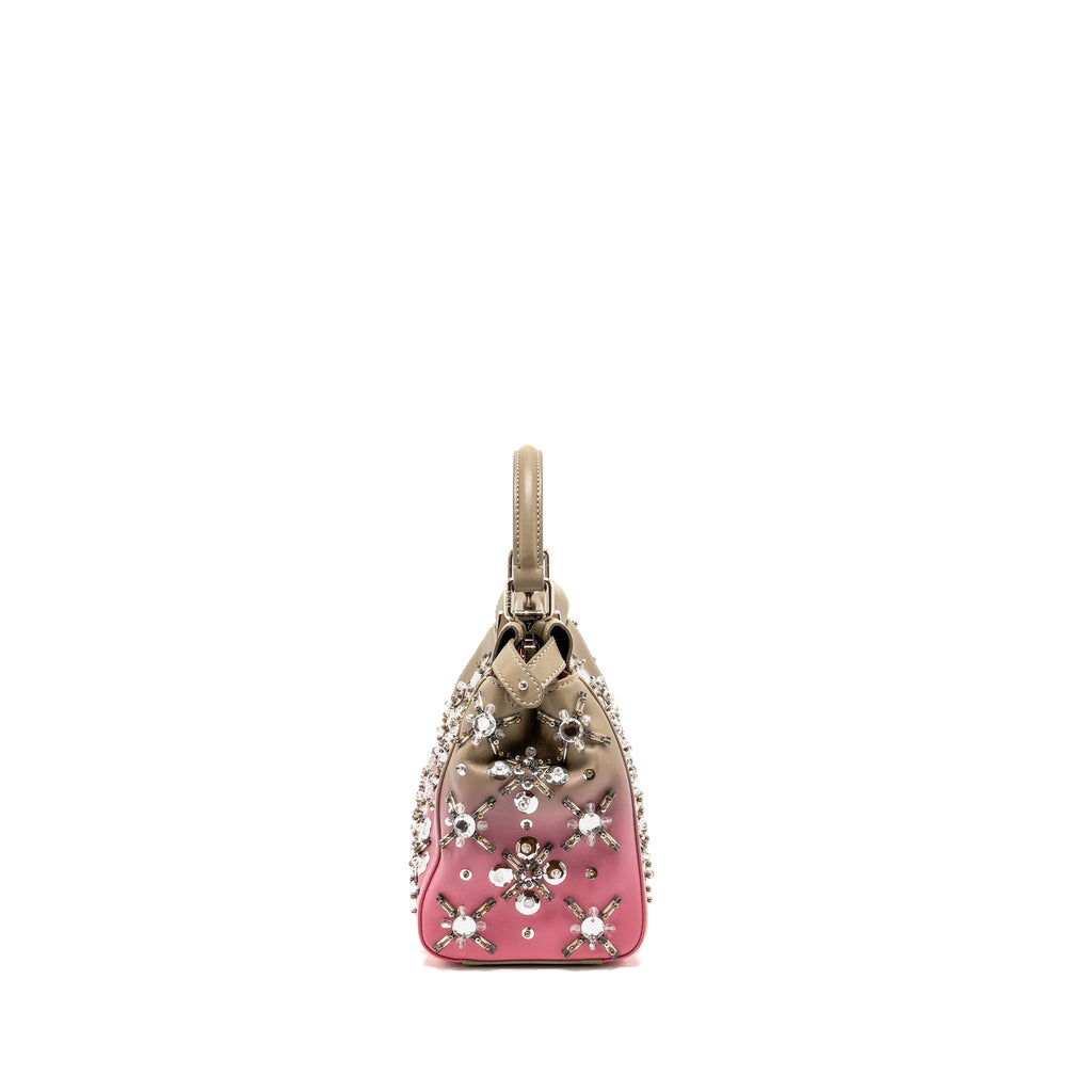 fendi-mini-peekaboo-bag-crystal-embellished-ombre-leather-taupe-pink-shw