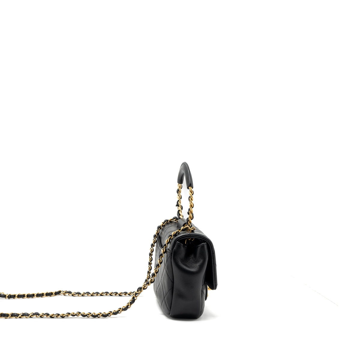 chanel-circular-handle-quilted-flap-bag-lambskin-black-brushed-ghw-1