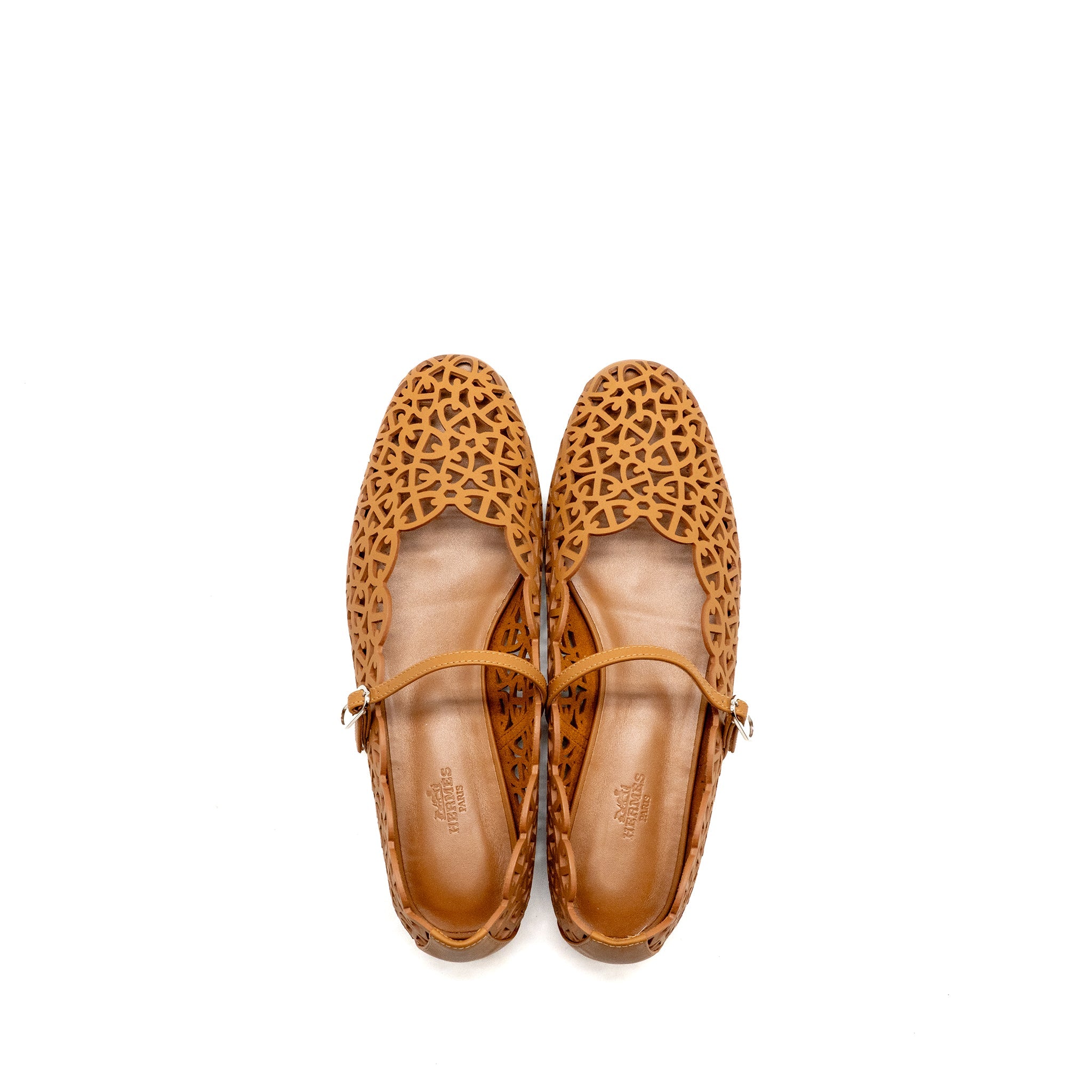 hermes-size-40-meli-ballet-flat-calfskin-naturel-shw