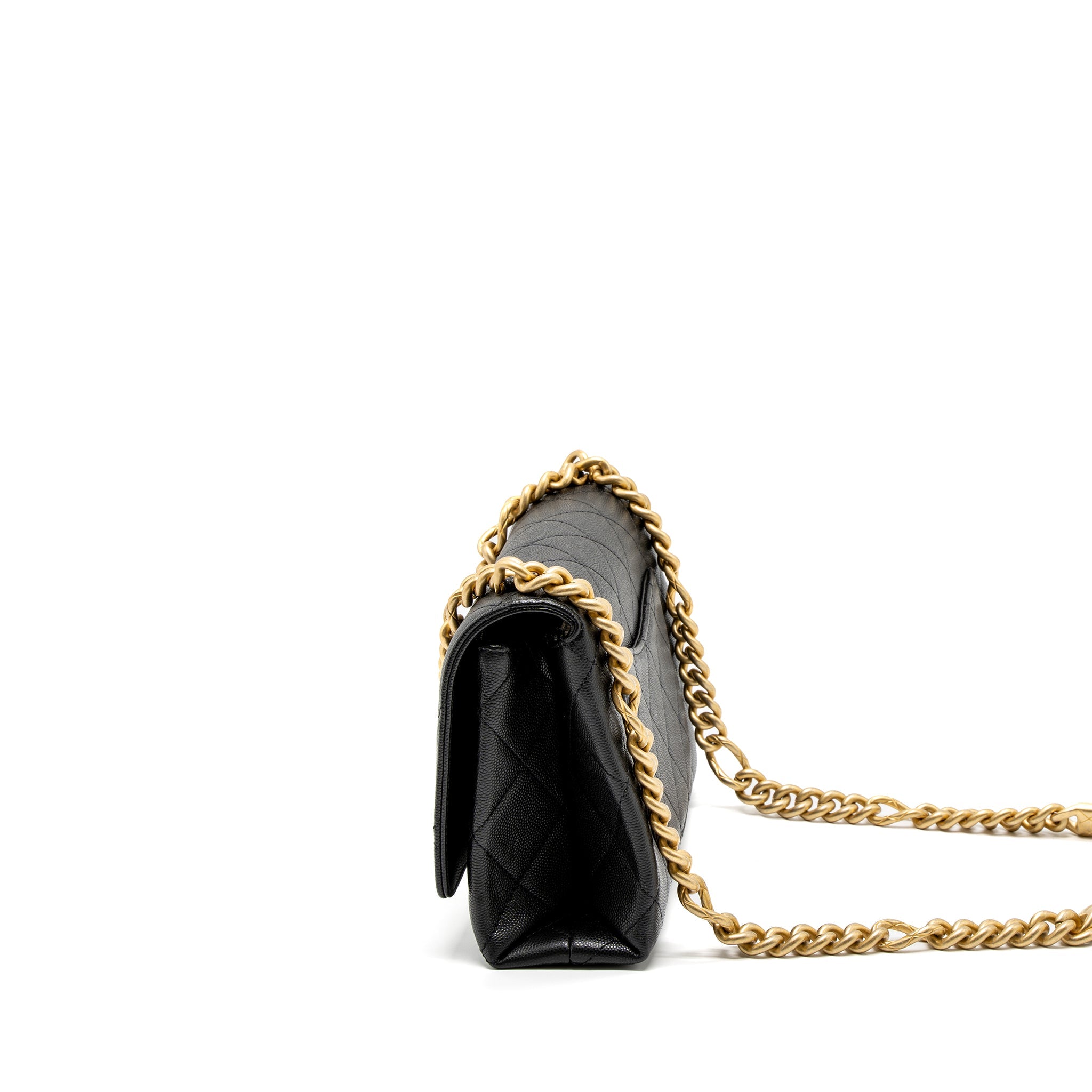 chanel-flap-bag-with-detail-chain-grained-calfskin-black-brushed-ghw-microchip