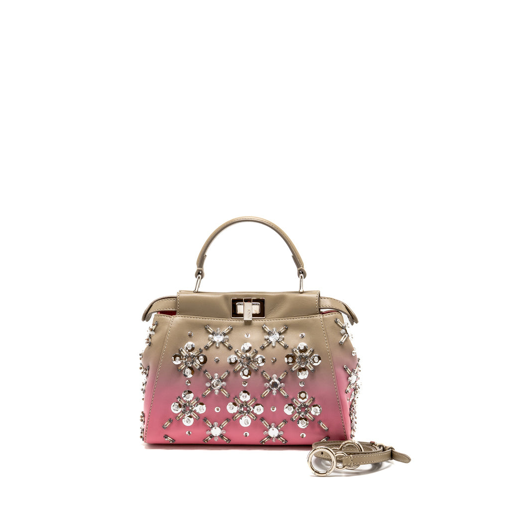 fendi-mini-peekaboo-bag-crystal-embellished-ombre-leather-taupe-pink-shw