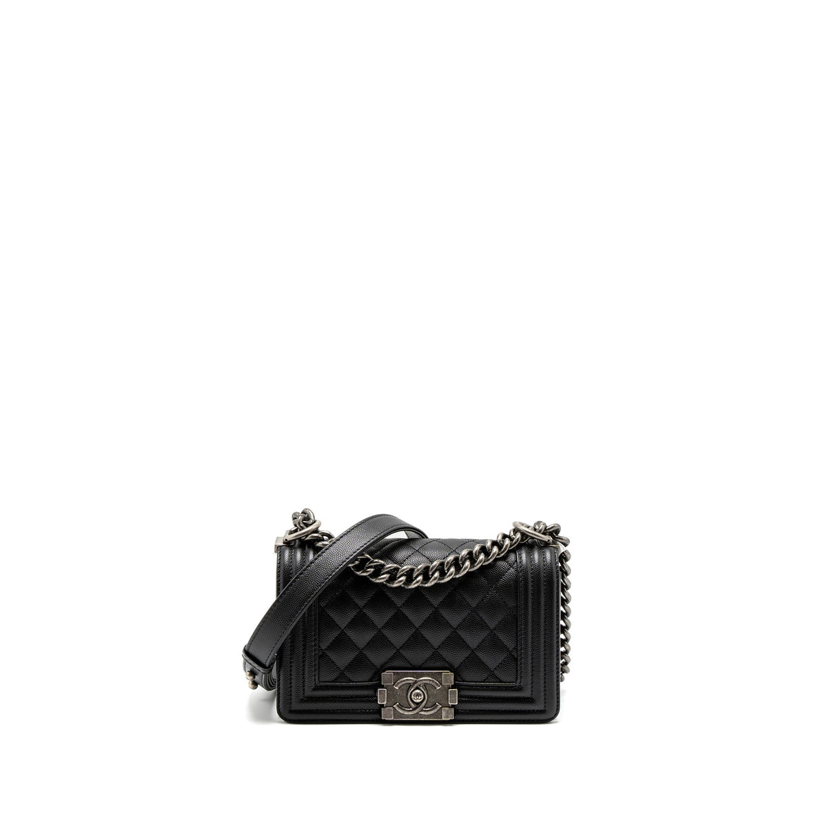 chanel-small-boy-bag-caviar-black-shw-microchip