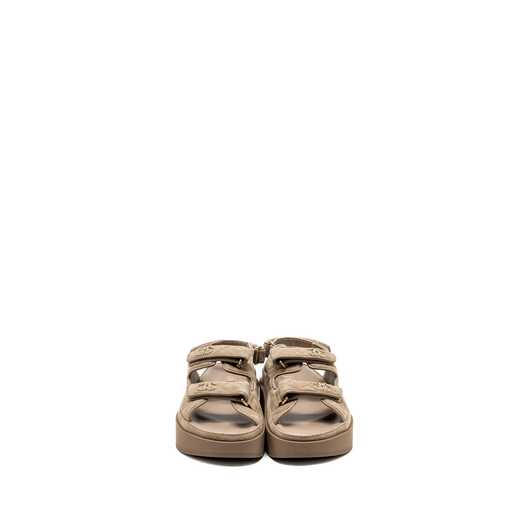 chanel-size-38-23p-dad-sandals-suede-leather-grey