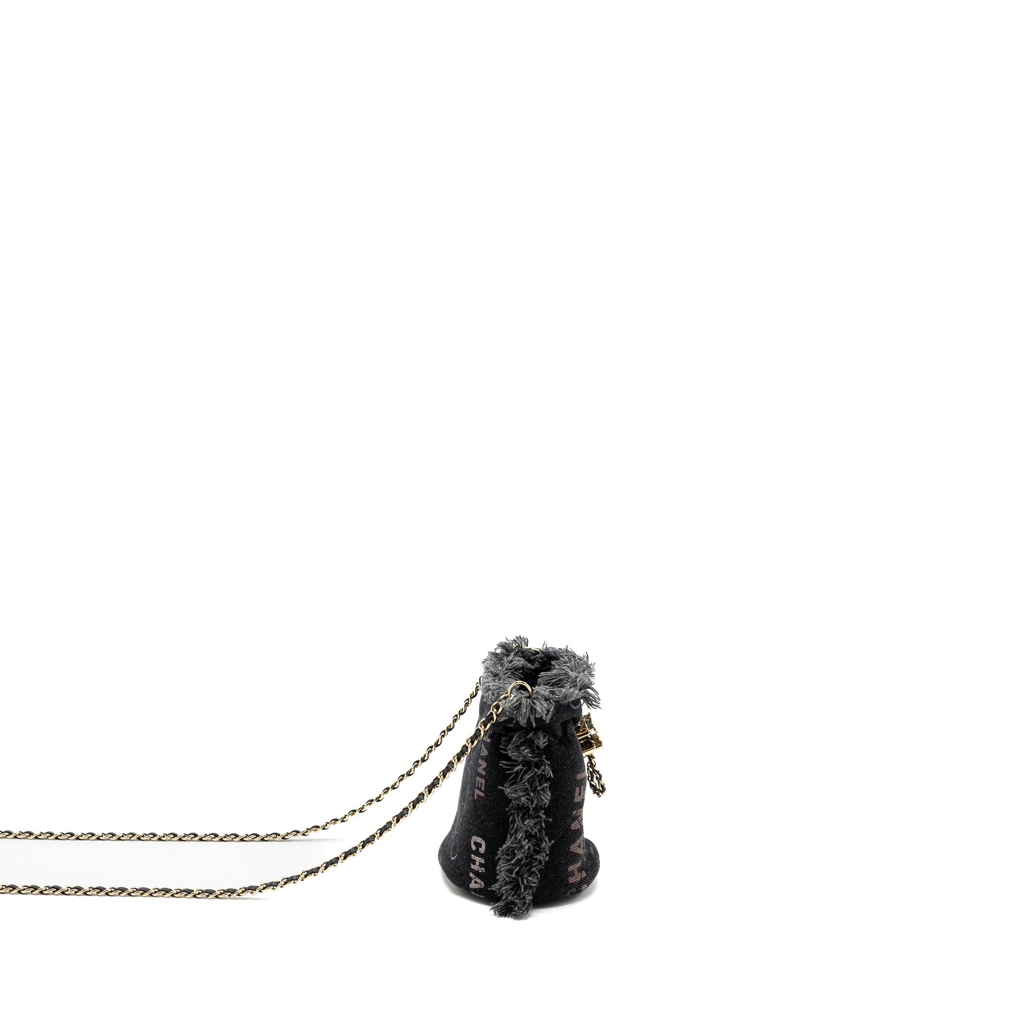 chanel-super-mini-bucket-bag-black-denim-lghw