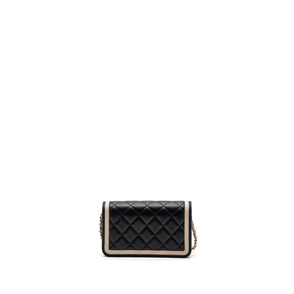 chanel-23b-flap-phone-holder-lambskin-black-white-lghw-microchip