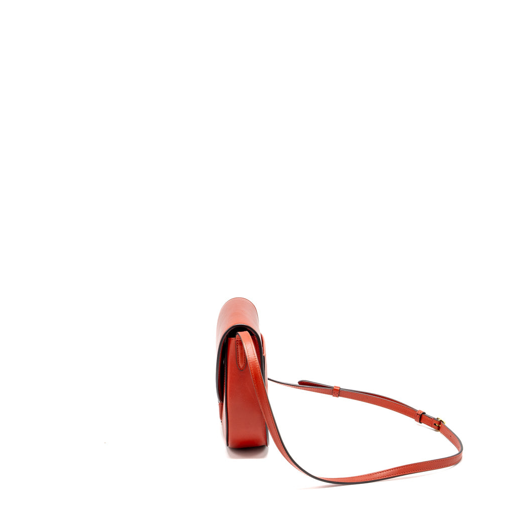 celine-troutteur-bag-leather-red-ghw